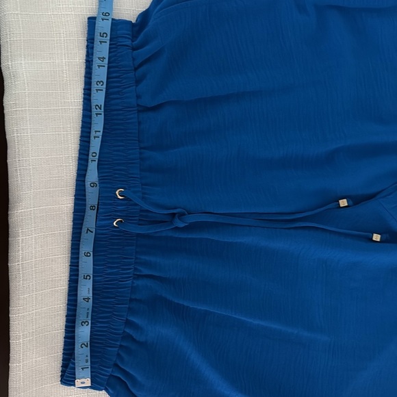 Michaels Royal Blue Wide-Leg Pants - Picture 6 of 6